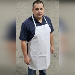 White Apron,waterproof,unisex